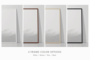 3x4 Frame Mockup Portrait, a Household Mockup by Lelu Art Design (Thumbnail 8 of 11)