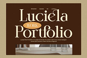 Encho Modern Serif Font, a Serif Font by Graphicxell (Thumbnail 3 of 8)
