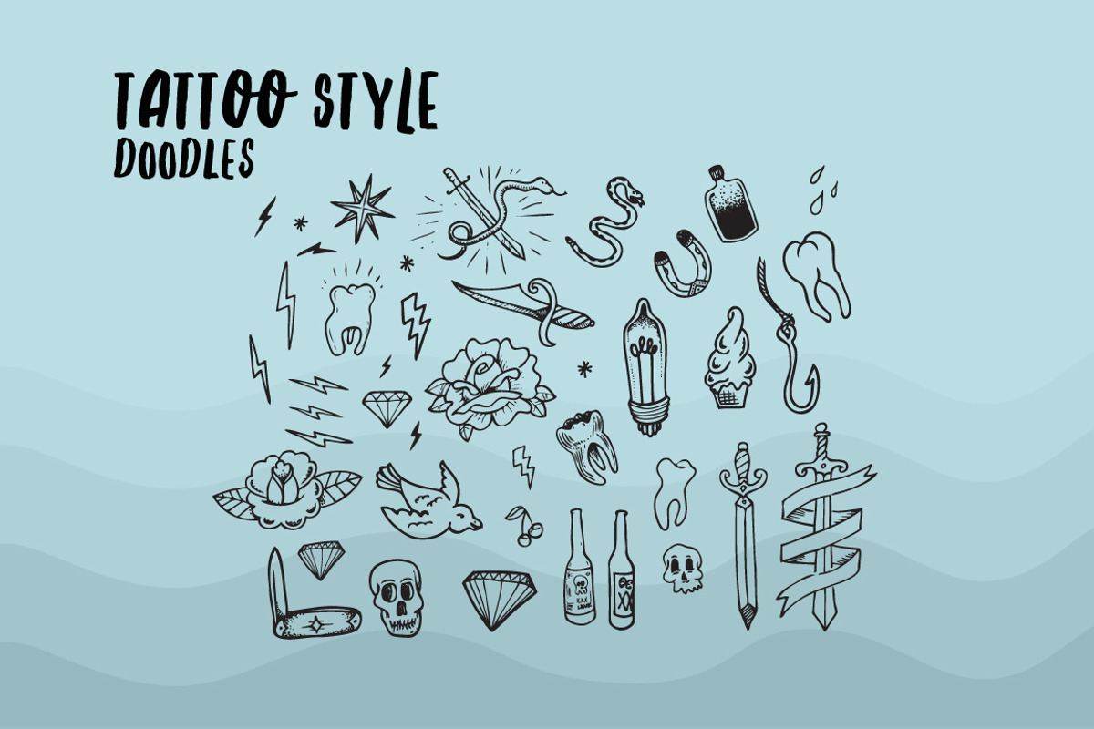 Doodle Pack Volume 2, a Graphic by Outback Design Co. (Photo 3 of 5)