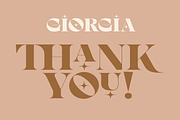 Giorgia: A Dreamy HighContrast Serif, a Serif Font by Genilson Santos (Thumbnail 15 of 15)