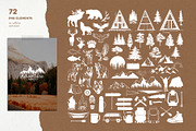 Wilderness & Camping graphic set, an Object Graphic by VerAna (Thumbnail 4 of 24)