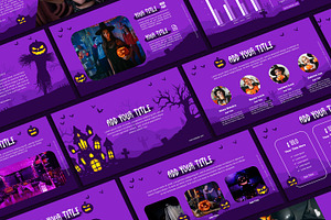Halloween PowerPoint Template, a Presentation Template by SKY CREATION