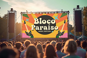 Malloray Retro Psychedelic 70's Font, a Sans Serif Font by Rasio Studio (Thumbnail 10 of 11)