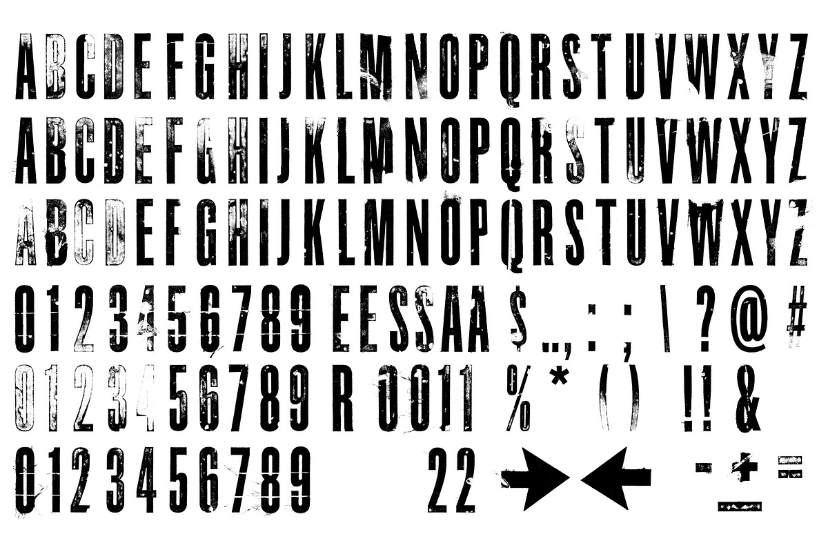 Bitdriver TALL - OpenType SVG Font, a Sans Serif Font by DriverDesign (Photo 9 of 10)