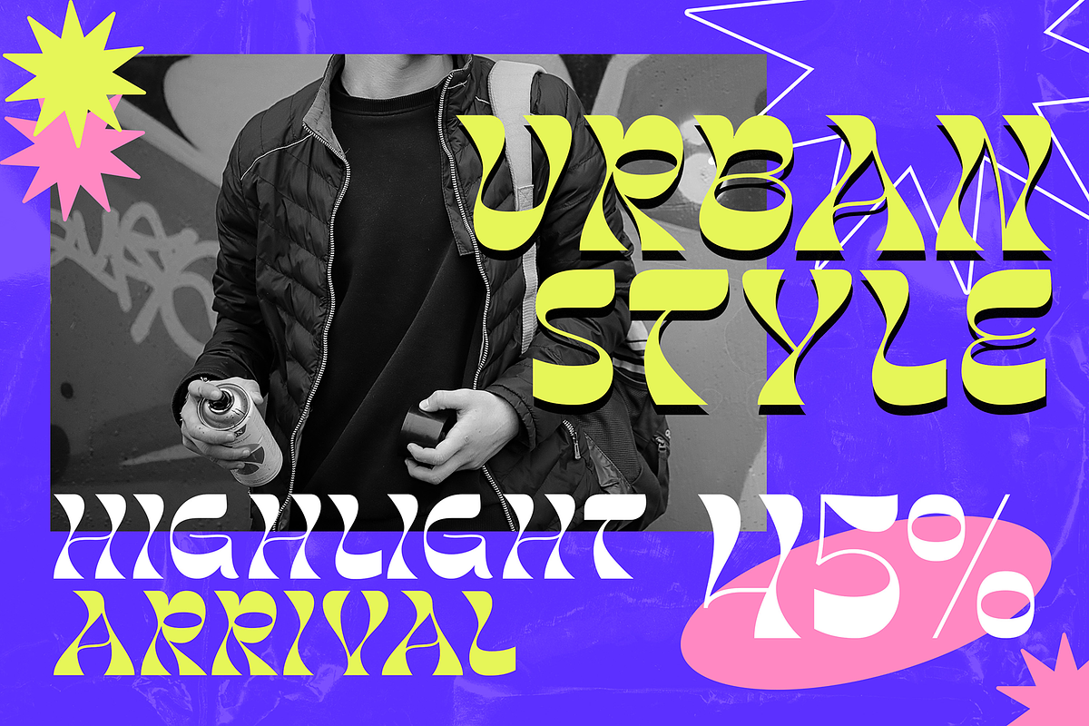 Aveneur - Unique Display, a Serif Font by Mokatype Studio (Photo 5 of 9)