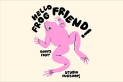 Goops! A handwriting bubble font!, a Handwritten Font by Studio Funshop by Kelli (Thumbnail 6 of 7)