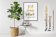 375+ Mockups ‒ Scandinavian Framing, a Print Template by Frisk Shop (Thumbnail 13 of 27)