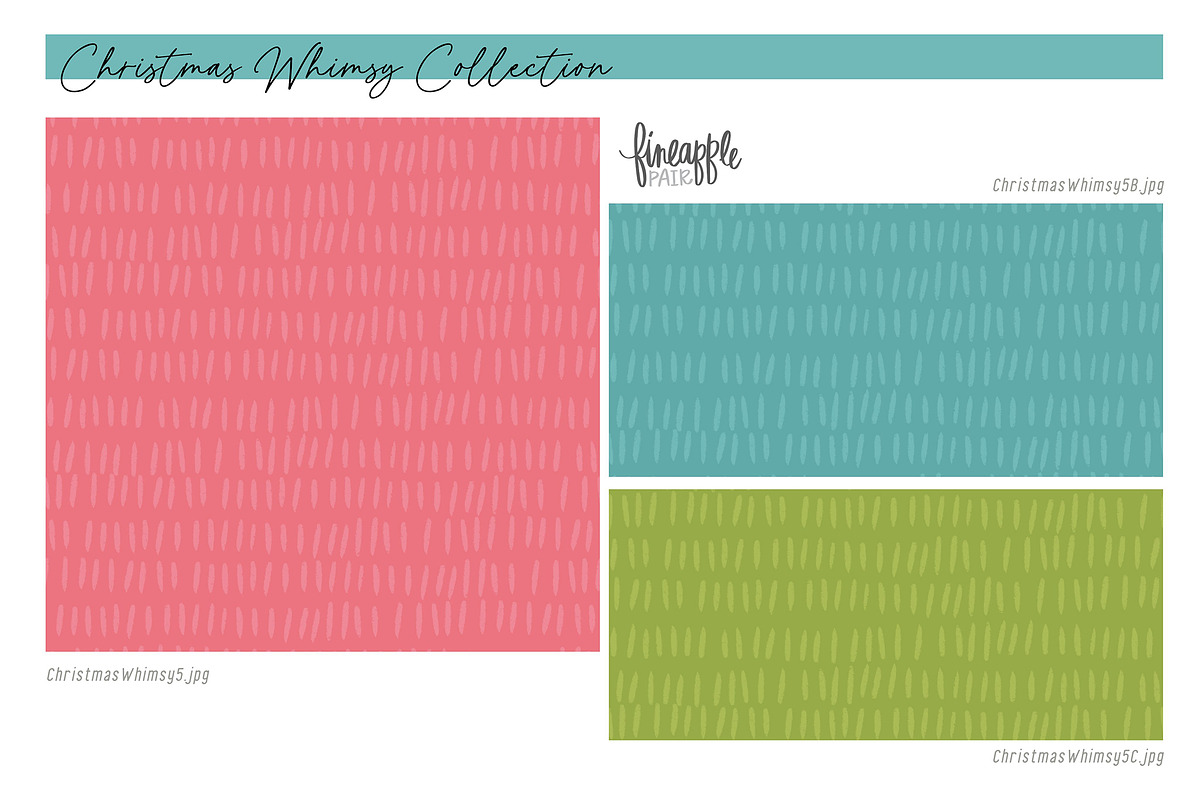 Cute Christmas Digital Paper, a Pattern Graphic by FINEAPPLE (Photo 5 of 10)