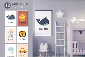 Bohemian Baby Icons Collection