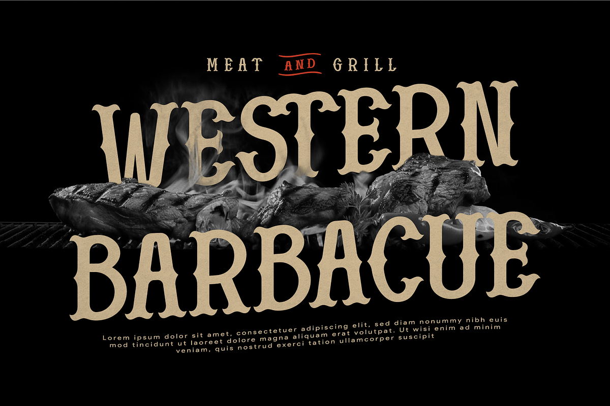 Liantero | Western Style, a Slab Serif Font by Denustudios (Photo 4 of 12)