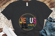 Christian Christmas Jesus is the Rea, an Illustration by designcity5 (Thumbnail 3 of 8)