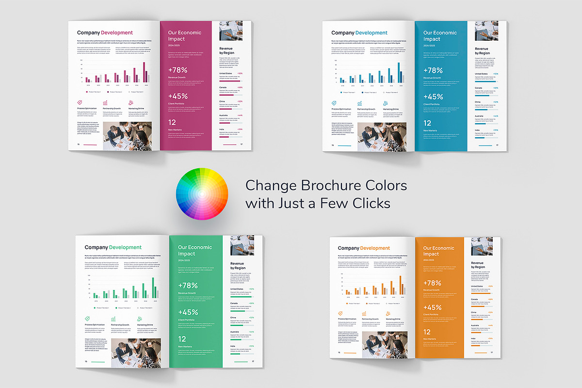 Business Brochure Company Profile, a Brochure Template by artbart (Photo 9 of 9)