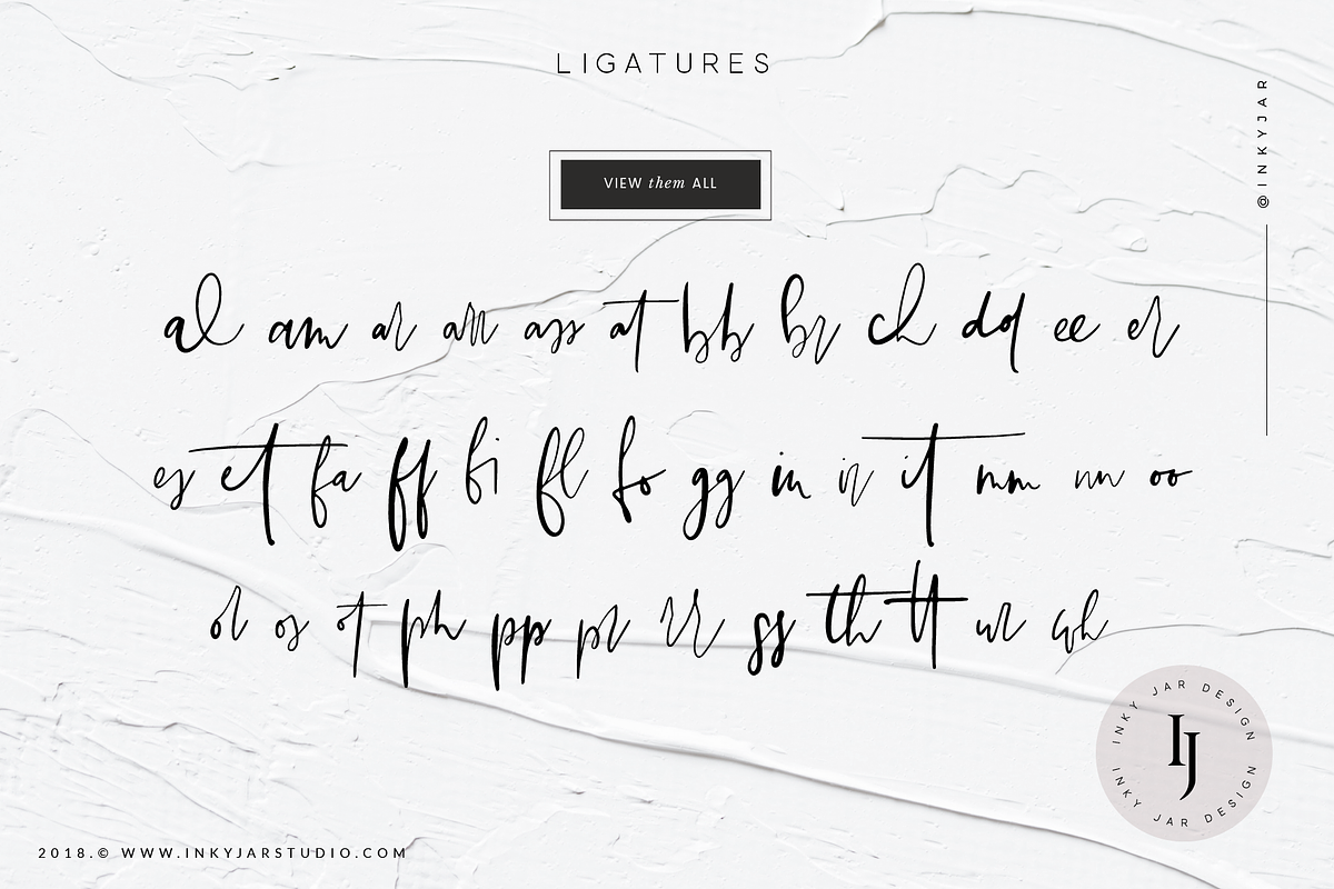 Palm Beach | Casual Script Font, a Script Font by Inky Jar Design Studio (Photo 13 of 16)
