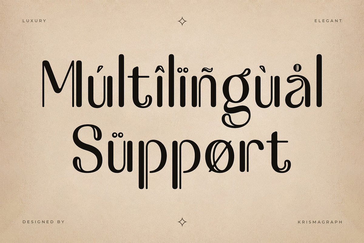 Malchis – Luxury Art Deco Font, a Sans Serif Font by Krismagraph (Photo 9 of 12)