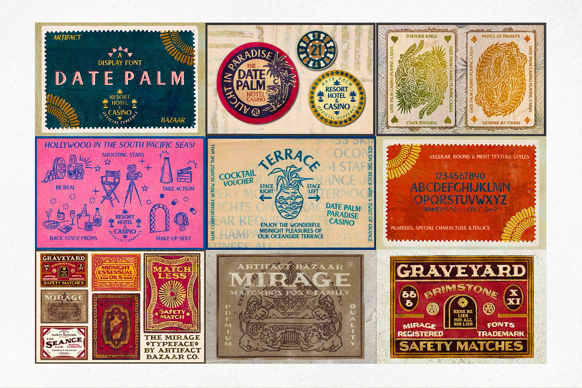 Season 1 Artifact Font Collection, a Serif Font by Artifact Bazaar (Photo 3 of 7)