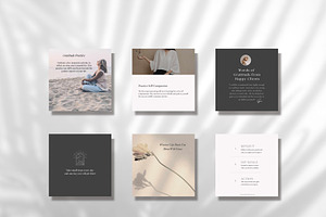 Wellness Coach Template Canva