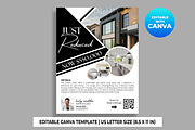 Just Reduced Flyer Canva Template, a Flyer Template by M9 Design (Thumbnail 1 of 5)