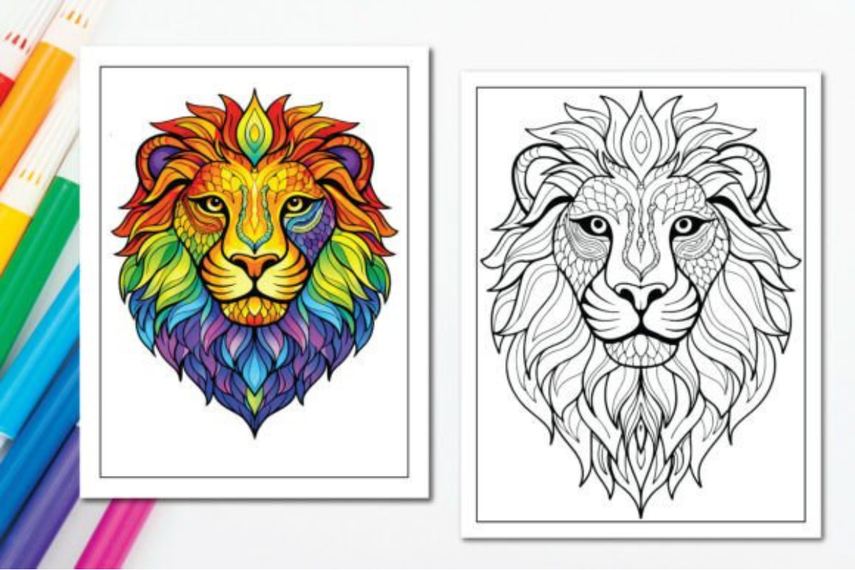 140 Adults Animal Mandala Book, an Animal Illustration by Ink Gallery (Photo 6 of 6)