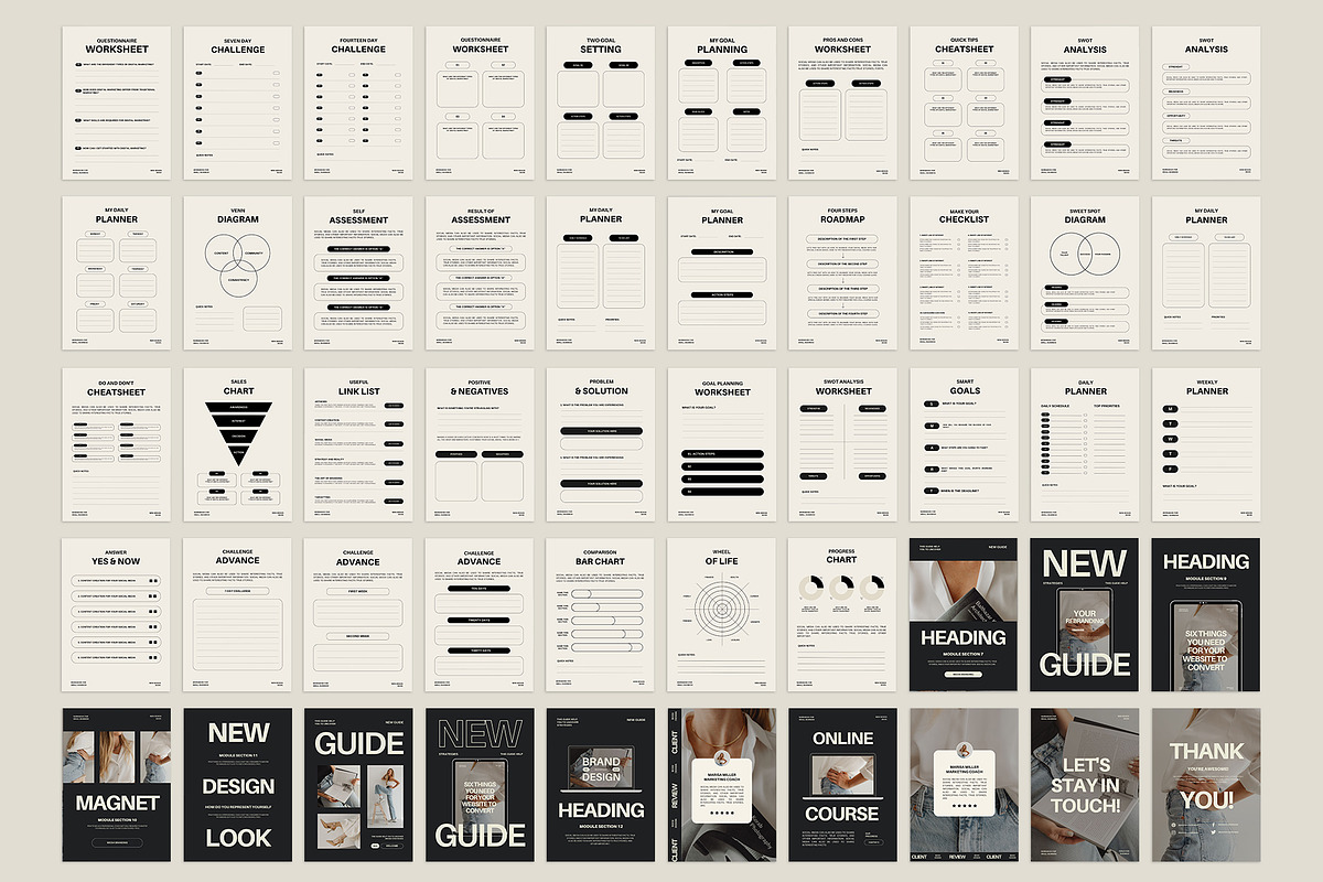 1400 Big Coach Bundle, a Marketing Template by Instprofi | Studio Estimo (Photo 17 of 71)