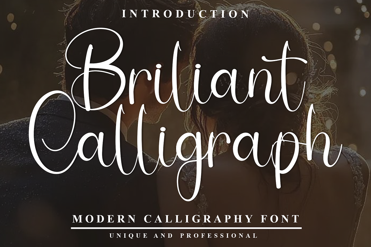 Briliant Calligraph, a Handwritten Font by InermediaSTUDIO (Photo 1 of 8)