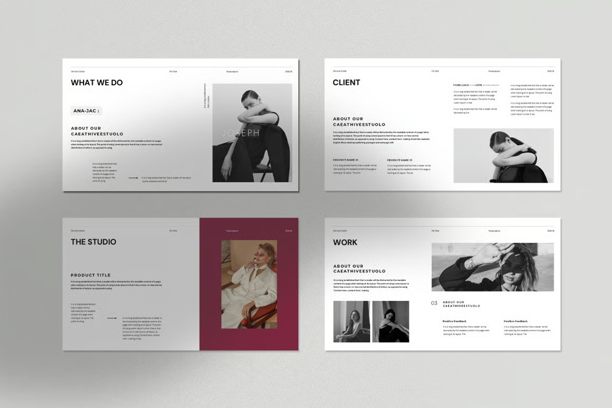 Services Guide Google Slide Template, a Presentation Template by Fit-tee (Photo 4 of 9)
