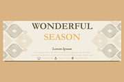 Abstract Floral Banner Template, a Marketing Template by sekitarief (Thumbnail 1 of 3)
