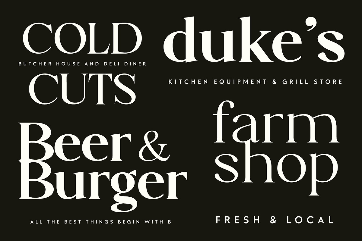 Florian -Swashy Serif Type, a Serif Font by Fenotype (Photo 10 of 10)