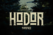 Hodor, a Font by TGIF.STD (Thumbnail 1 of 4)