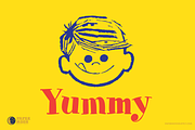 PM Bacchus Bouncy Retro Serif, a Serif Font by Paper Moon Graphic Supply (Thumbnail 5 of 9)