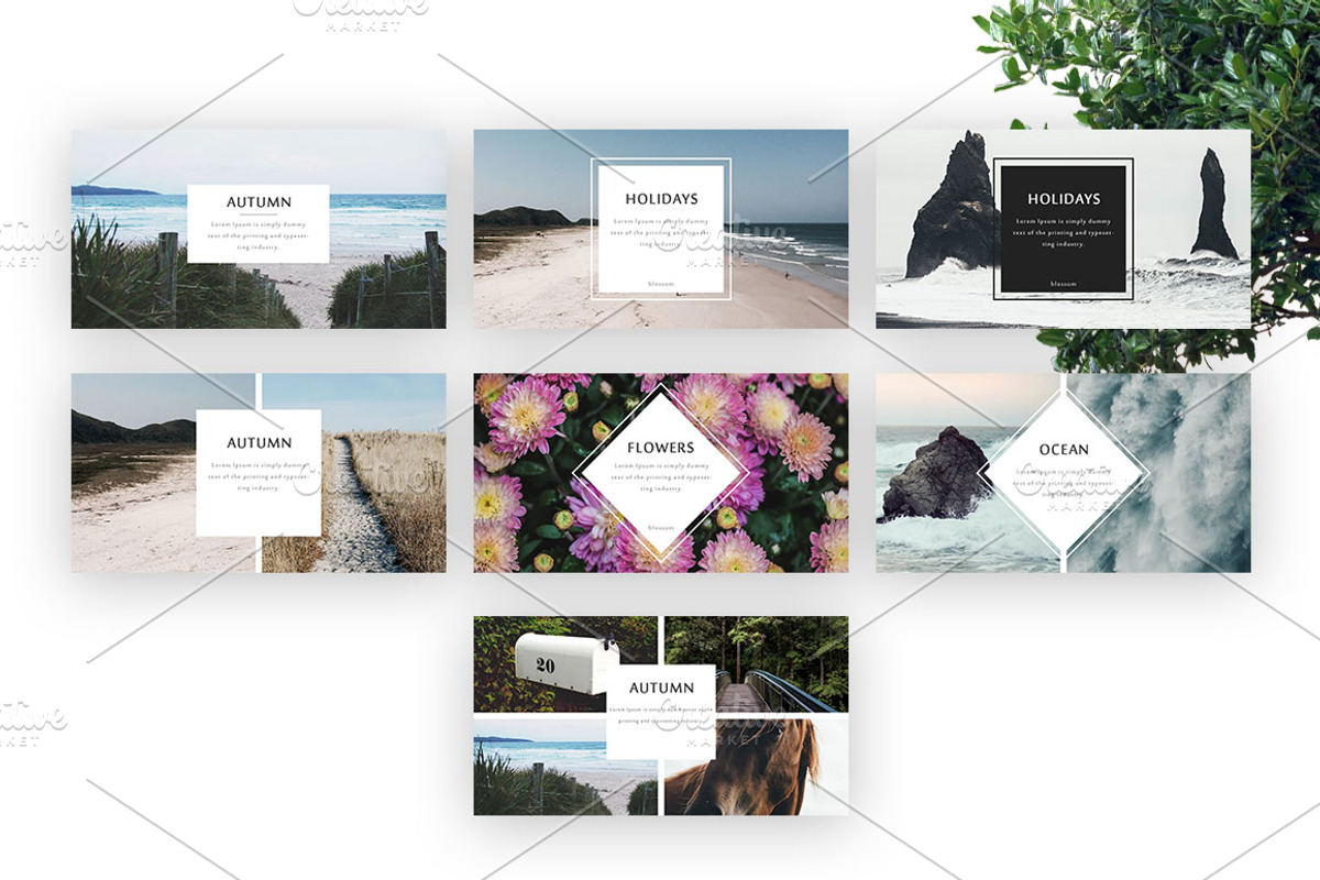 Lifestyle Social Pack / Kit 1, a Social Media Template by Blossom (Photo 3 of 4)