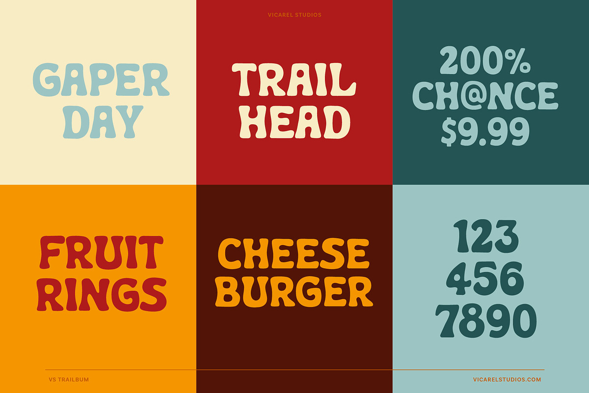 Trailbum – National Park Font, a Sans Serif Font by Vicarel Studios (Photo 13 of 18)