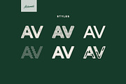 Stampbor Typeface, a Sans Serif Font by Artcoast Std. (Thumbnail 3 of 10)