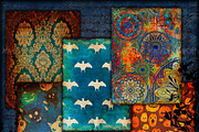 Vintage damask paper, old paper, a Texture Graphic by DidiArtWorld (Thumbnail 2 of 3)