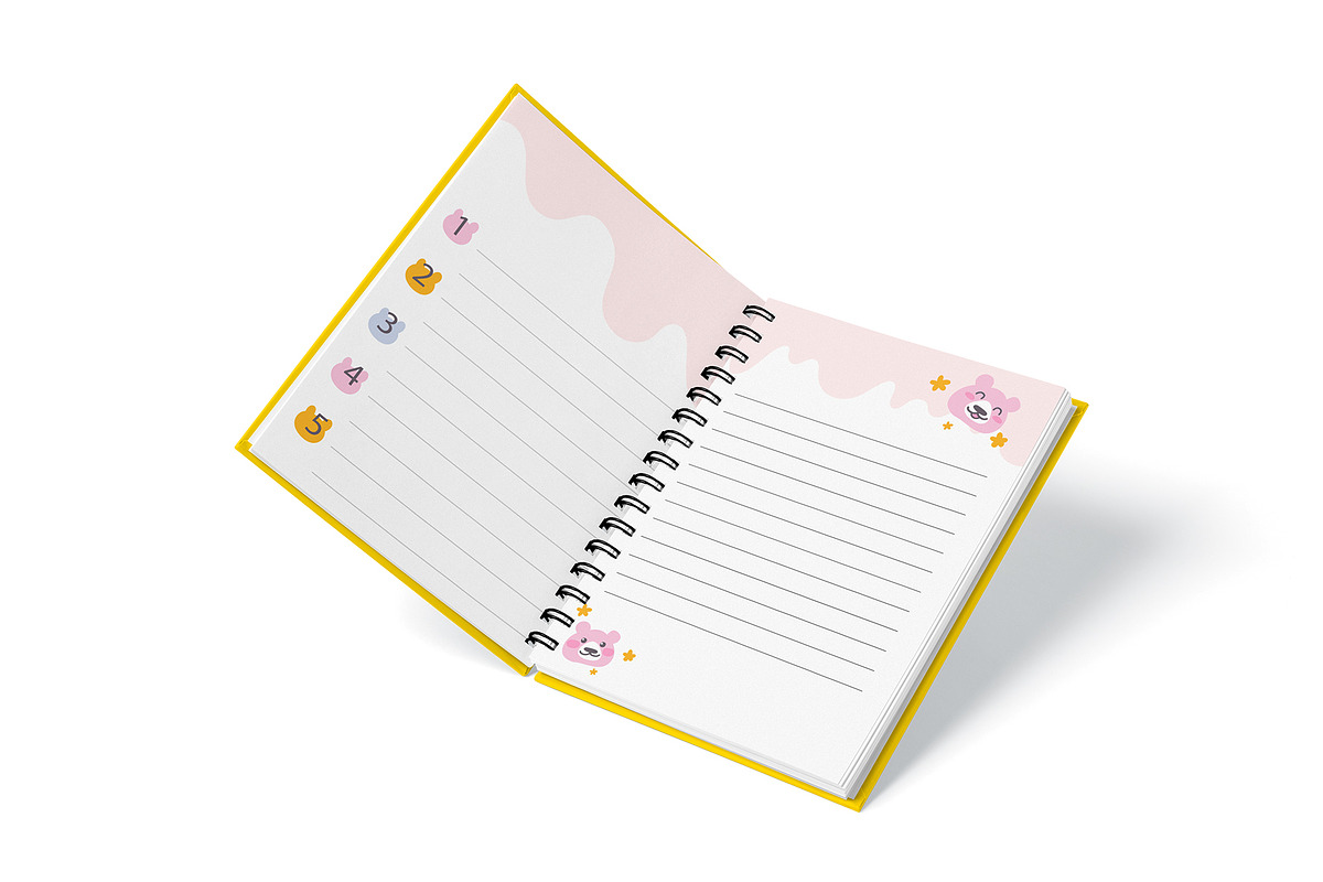 Spiral Notebook Mockup, a Product Mockup by GraphicsPixel (Photo 19 of 28)