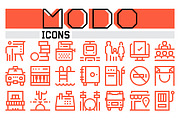 Modo Icons Collection, an Outline Icon by Anatolii Babii (Thumbnail 1 of 11)