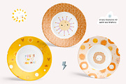 Hello SUNSHINE graphic collection, a Decorative Illustration by solmariart (Thumbnail 9 of 10)