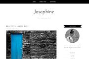 Wordpress Theme - Josephine, a WordPress Template by Theme Fashion (Thumbnail 1 of 2)