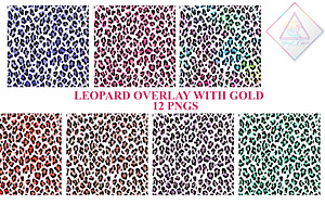 Leopard Print Overlay Clipart