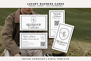 Luxury Old Money Business Cards, a Business Card Template by BrandhavenStudio (Thumbnail 1 of 10)
