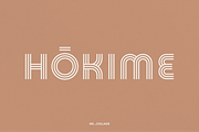 HOKIME - Zen Font With a Retro Vibe, a Sans Serif Font by ME_COLLAGE (Thumbnail 7 of 17)