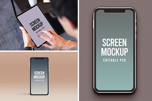 Device mockup, a Templates & Theme by wavebreak