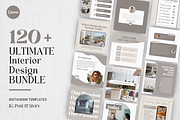 Interior Design Instagram Templates, a Social Media Template by EliteMatidi (Thumbnail 1 of 9)