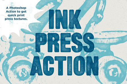 Ink Press Type Action