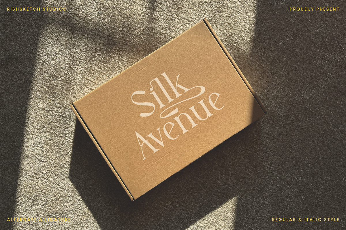 Arkalune - Serif Typeface Font, a Serif Font by Rishsketch (Photo 8 of 15)