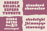 Greasy Bubble Font, a Font by madeDeduk (Thumbnail 4 of 10)