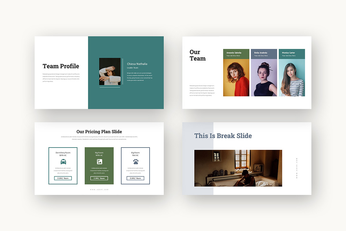 Advr : Hostel Deck Google Slides, a Presentation Template by Punkl Camp (Photo 5 of 16)