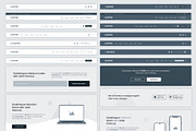 Bluprin – AdobeXD Web Wireframe Kit, a Wireframe Template by UX Dummy (Thumbnail 4 of 5)