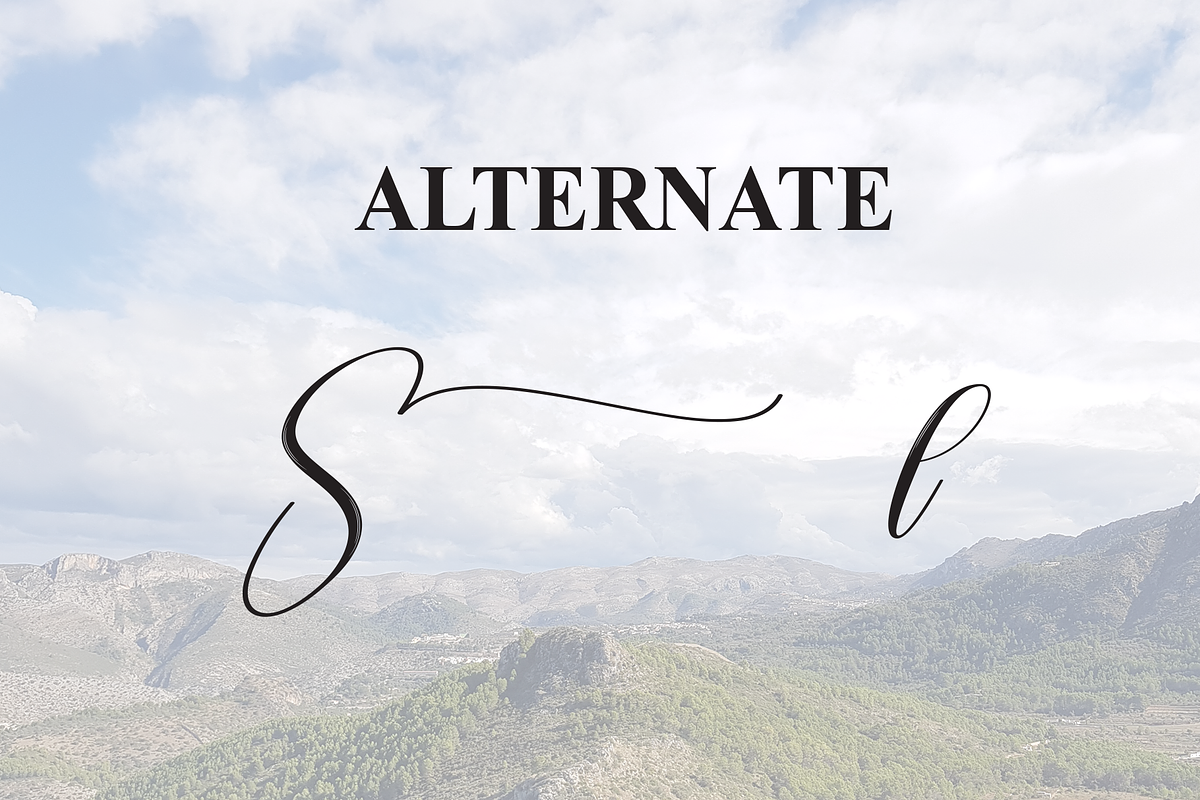 Santana | Script Font, a Handwritten Font by Scratchones (Photo 8 of 9)