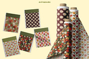Autumn Garden Digital Paper Set, a Pattern Graphic by Drafts n Doodles (Thumbnail 5 of 9)