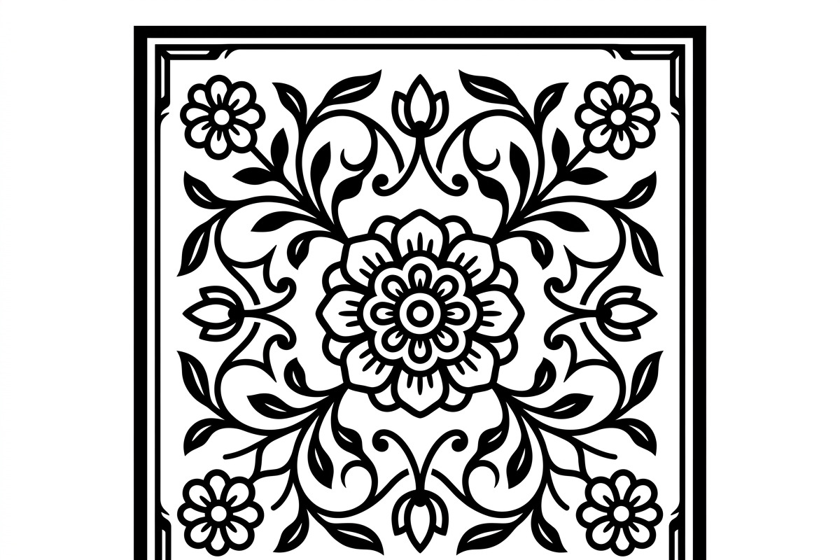 50 Elegant Floral Ornament Bundle, a Decorative Illustration by Amazin_art (Photo 29 of 38)